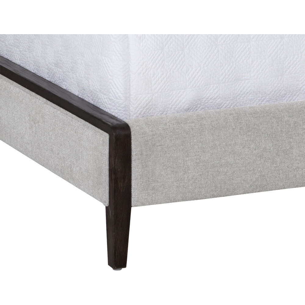 Colette Brown / Belfast Heather Grey Bed, King